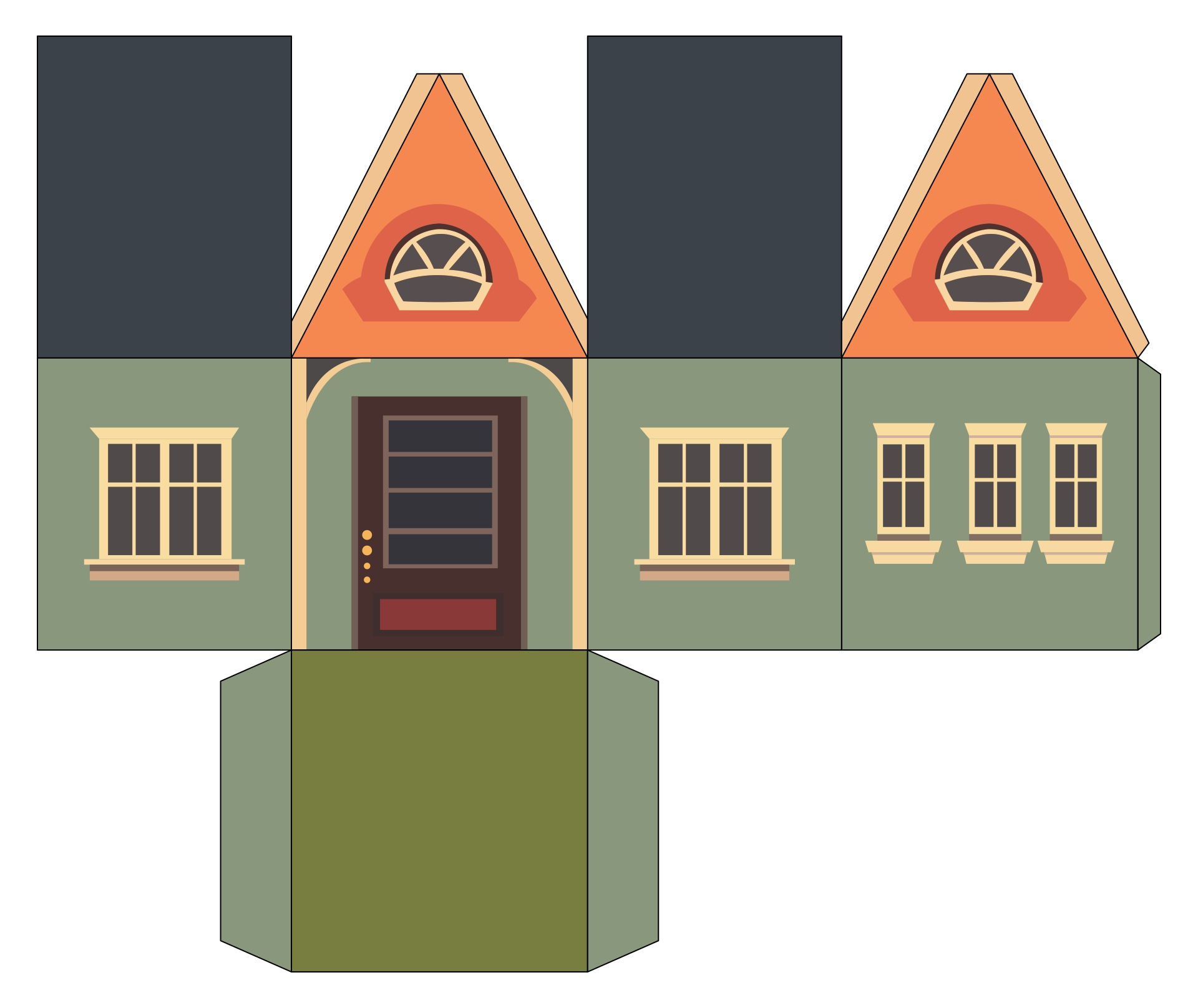 Wallpaper #aWfA6pIBSpphPi3-sEia317 Free Printable 3D Buildings Printable Templates