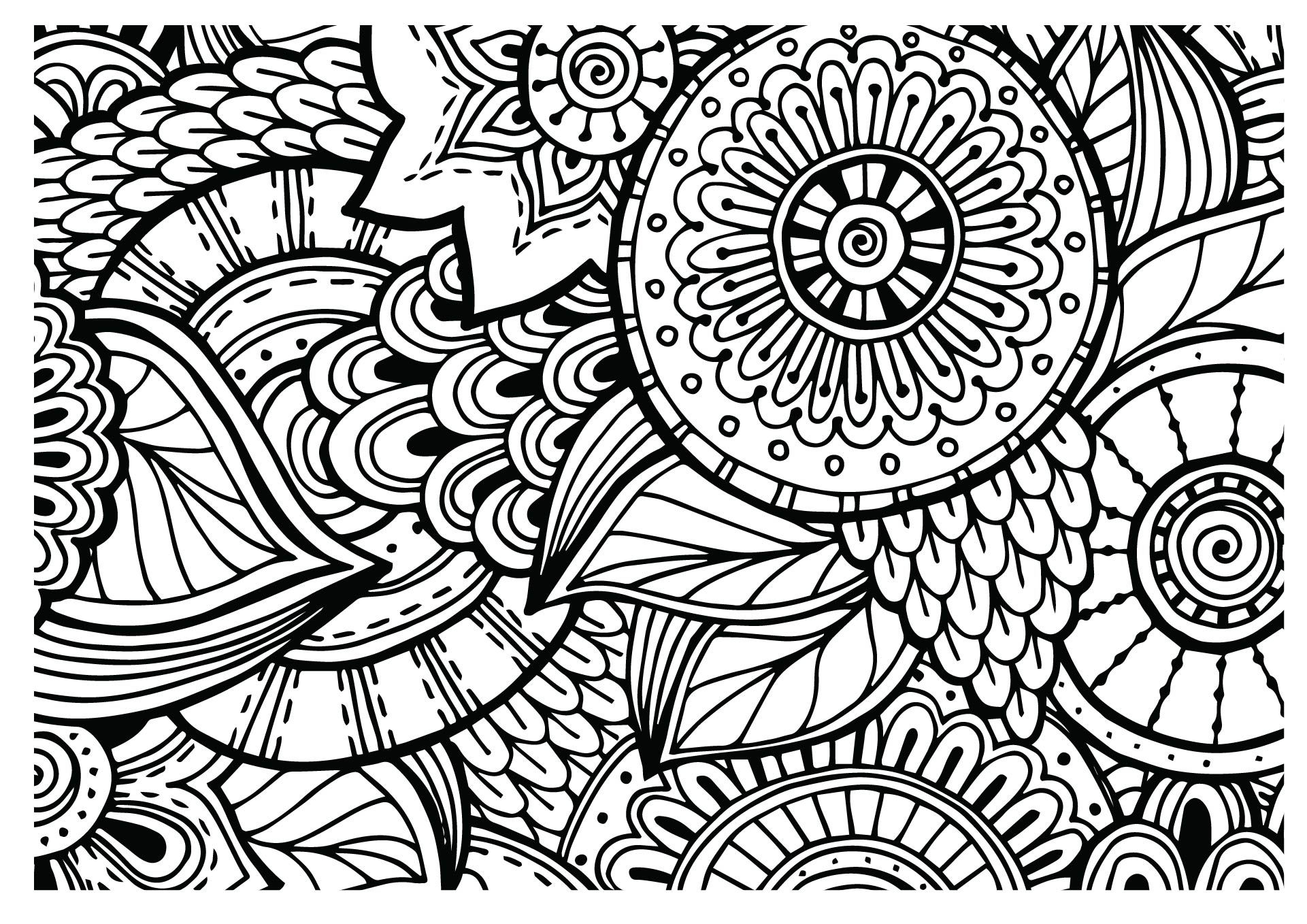 Wallpaper #Qx3gLJMBlOZrFDOkdsyQ143 Coloring Pages Doodle Art 10 Free Pdf Printables Printablee