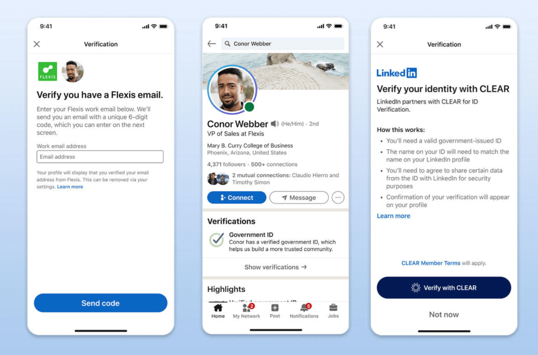 Wallpaper #ZGef9JIBSpphPi3-Vnsf99 How to Get Verified on Linkedin Linkedins Free Verification System