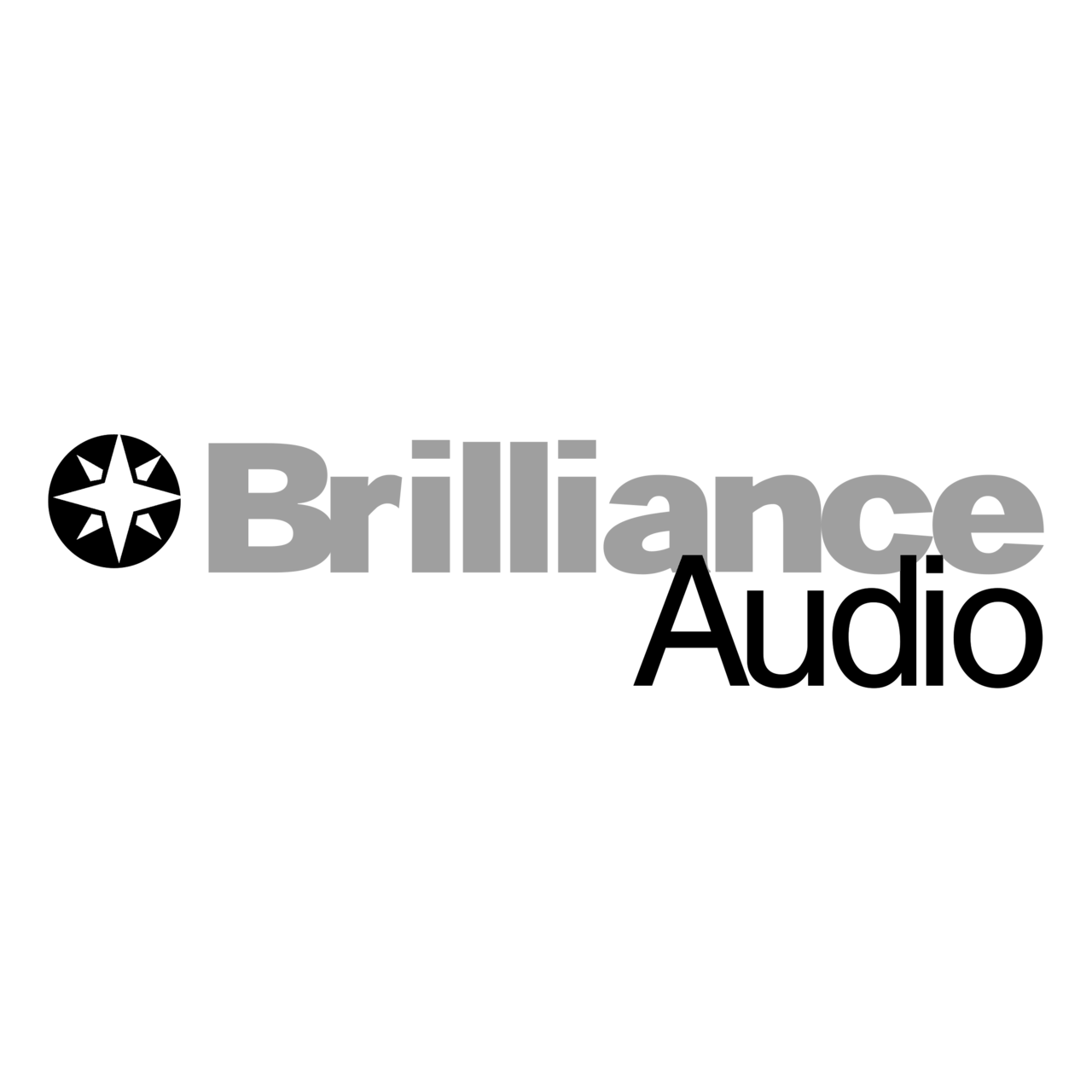Wallpaper #32gDHZMBSpphPi3-UySa353 Brilliance Audio Logo Black and White Brands Logos