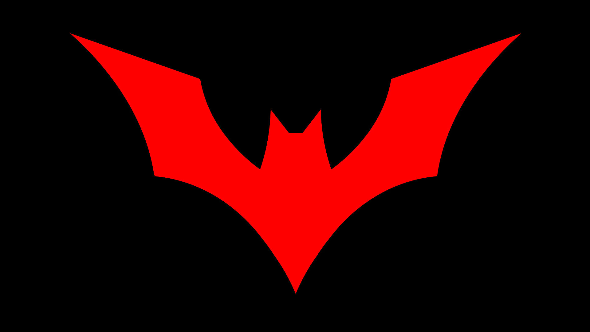 Wallpaper #2XNBh44BFI5NbQksOiBt36 The Red Bat Symbol of Batman