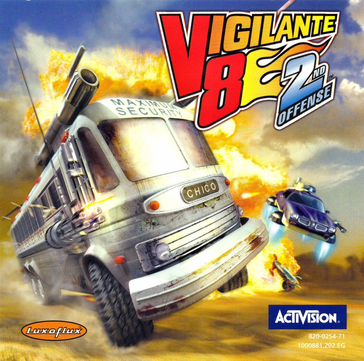 Wallpaper #09860 Vigilante 8 2nd Offense Playstation Computer and Video Games Amazonca