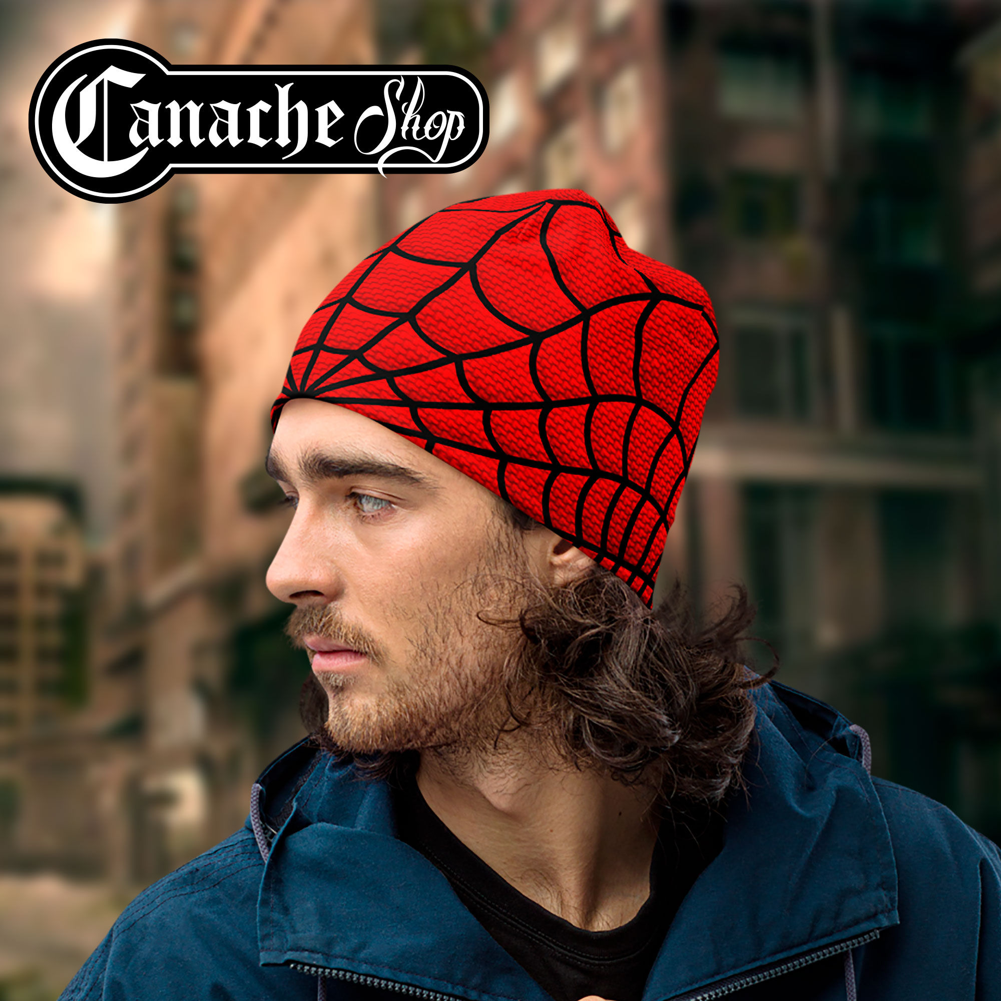 Wallpaper #qKU3MpMB0vj5YdARFNOs45 Spiderman Head Suit Beanie Hat Inspired by Marvel Superhero