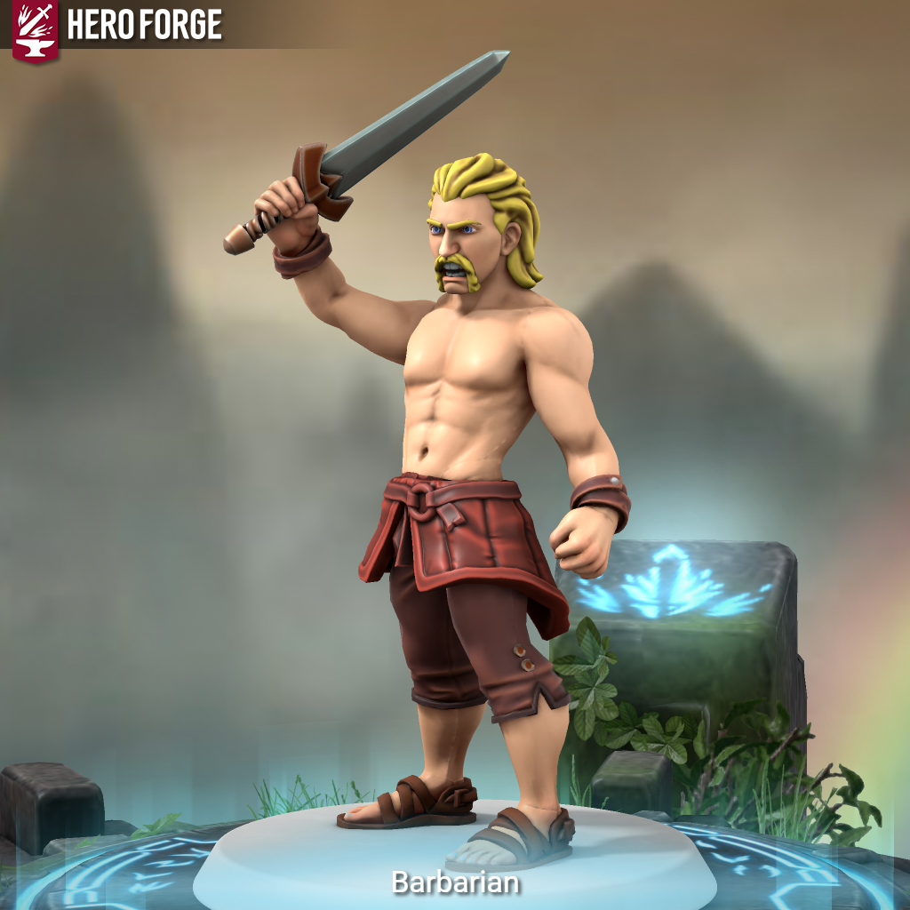 Wallpaper #bWfV9JIBSpphPi3-KHy4532 Made a Barbarian on Hero Forge Fandom