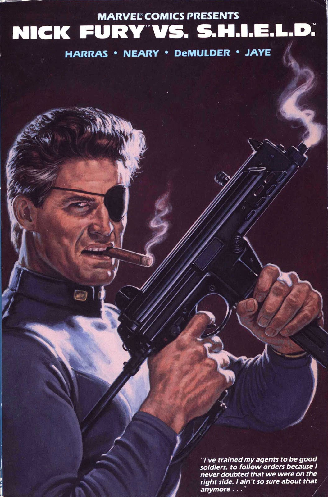 Wallpaper #rlj1M5MBzN9vxX34wDqo433 Nick Fury vs Shield Tpb Vol 1 1989 Marvel Database Fandom