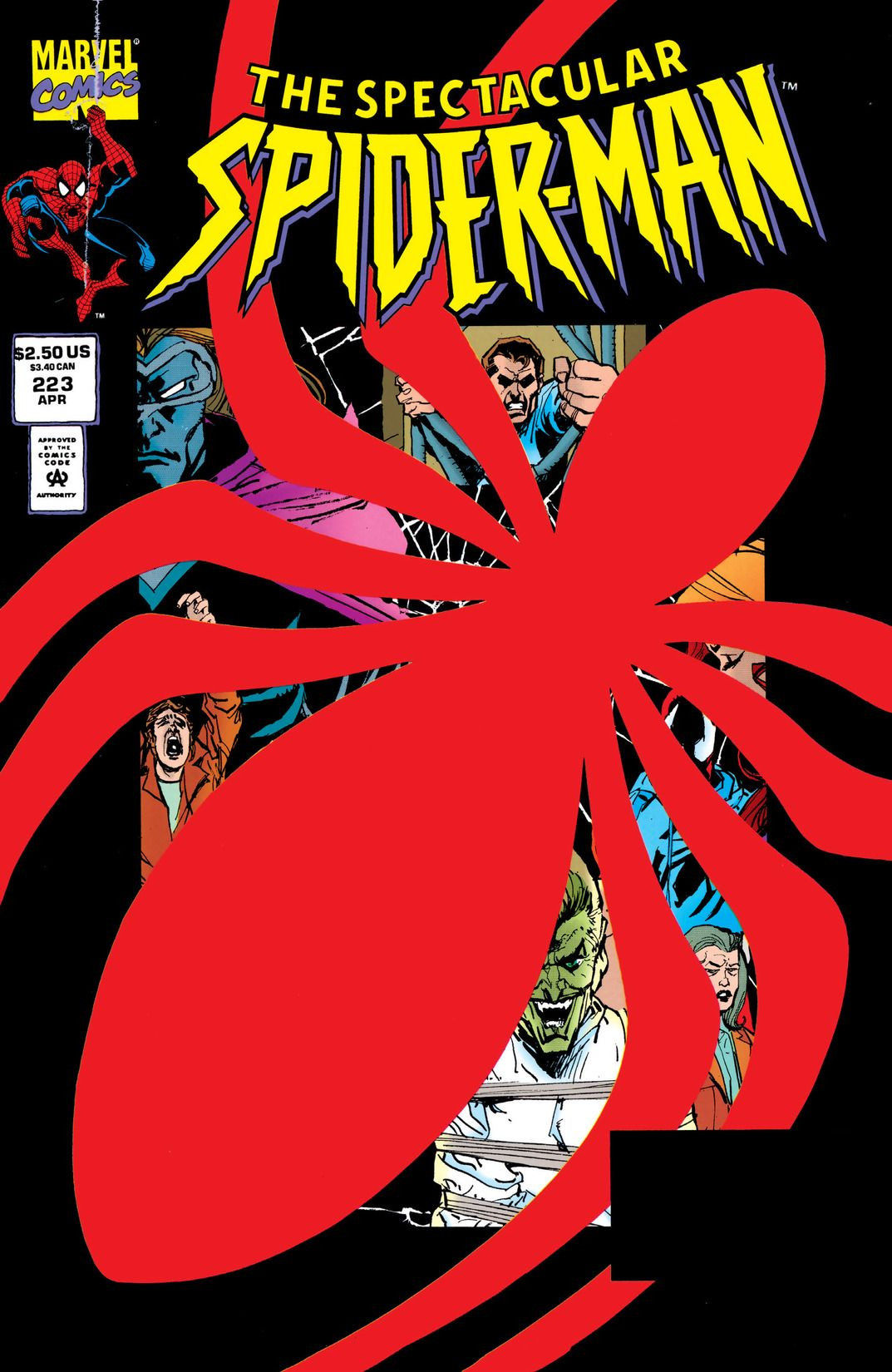 Wallpaper #rlj1M5MBzN9vxX34wDqo47 Spectacular Spider Man Vol 1 223 Marvel Database Fandom
