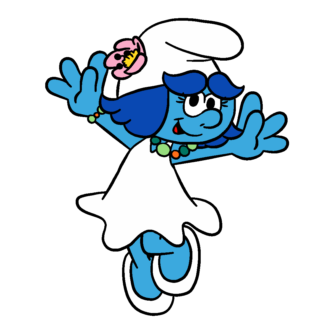 Wallpaper #jmdi6pIBSpphPi3-iEY-300 Smurfblossom the Smurfs Original Wiki Fandom