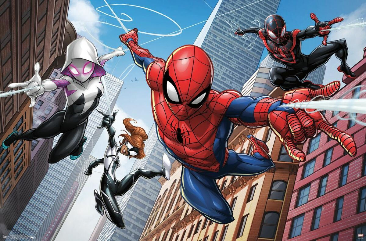 Wallpaper #kO-RS5MBMN-XEVvVcjtW8 Web Warriors Marvels Spider Man Animated Series Wiki Fandom