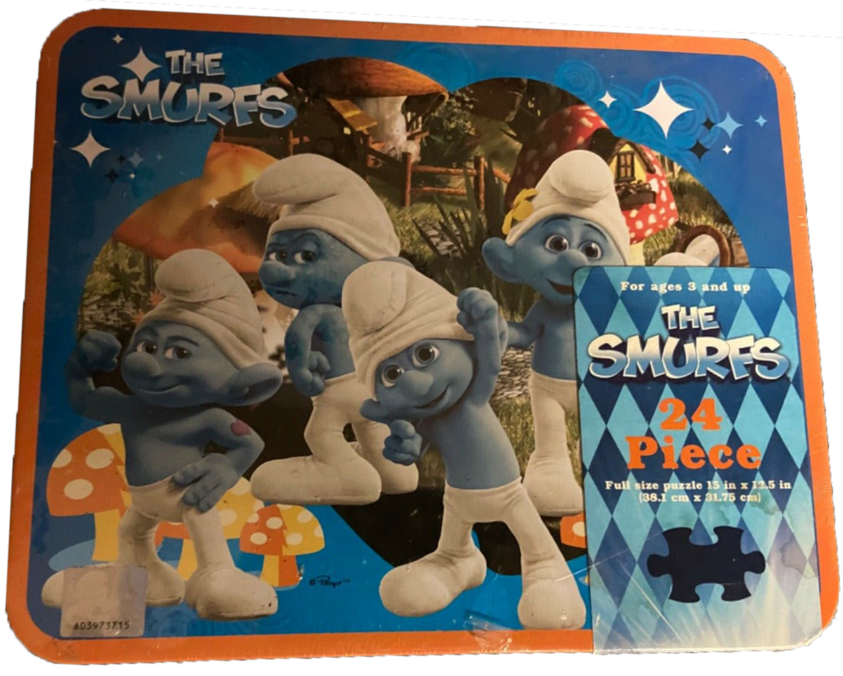 Wallpaper #H2dz75IBSpphPi3-nGIR313 Pressman the Smurfs 5 Smurfs Lunchbox Puzzle Smurfs Wiki Fandom