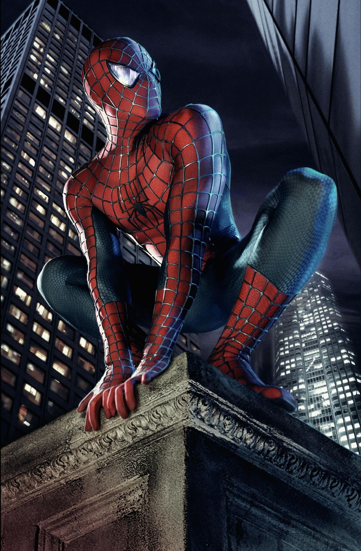 Wallpaper #chkHH48BtGB6xQ78P3oT14 Spider Man Uniform Raimi Films Spider Man Films Wiki Fandom