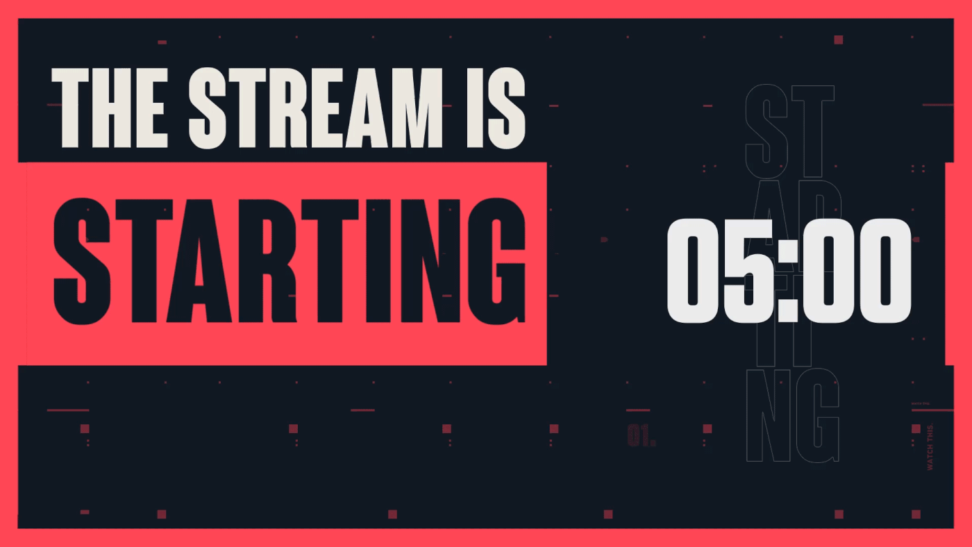 Wallpaper #_hm2FY8BtGB6xQ78Omv-7 Stream Starting Soon Overlay Obs Studio Vintstep