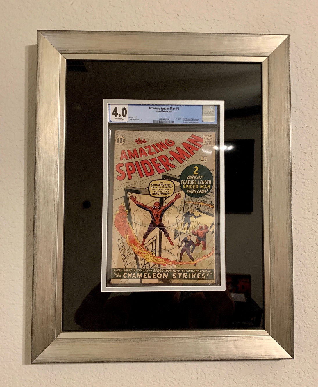 Wallpaper #zBliOo8BtGB6xQ78Jqw84 Amazing Spider Man 1 Framed by Ecc Frames