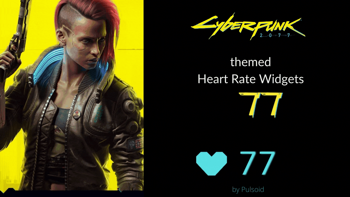 Wallpaper #SzuIb5cBSWmA-tzpLY-L122 Cyberpunk Heart Rate Widgets