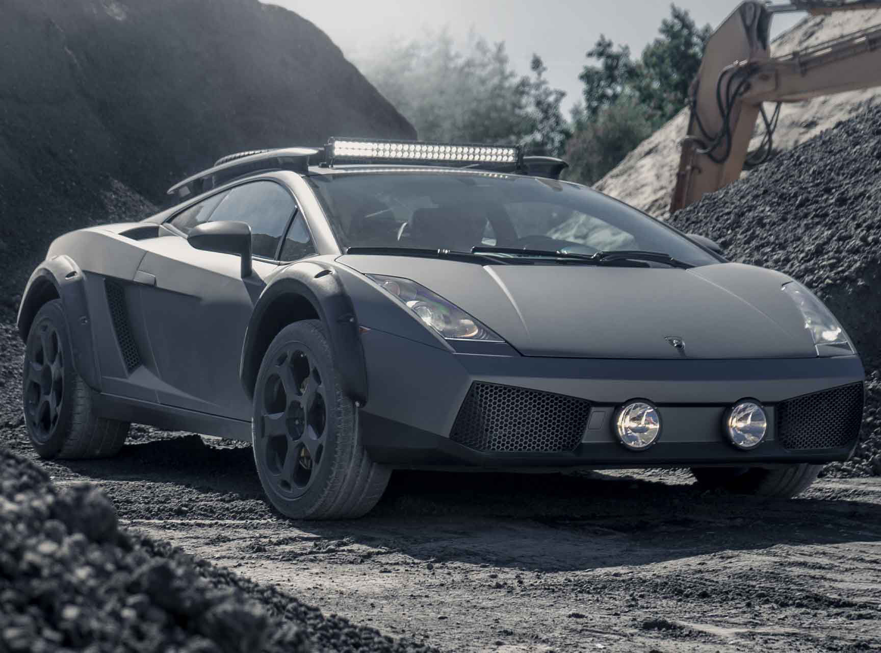 Wallpaper #3RmYFI8BtGB6xQ78fGh839 Lamborghini Gallardo Offroad is a Custom Built Model Designed to Go