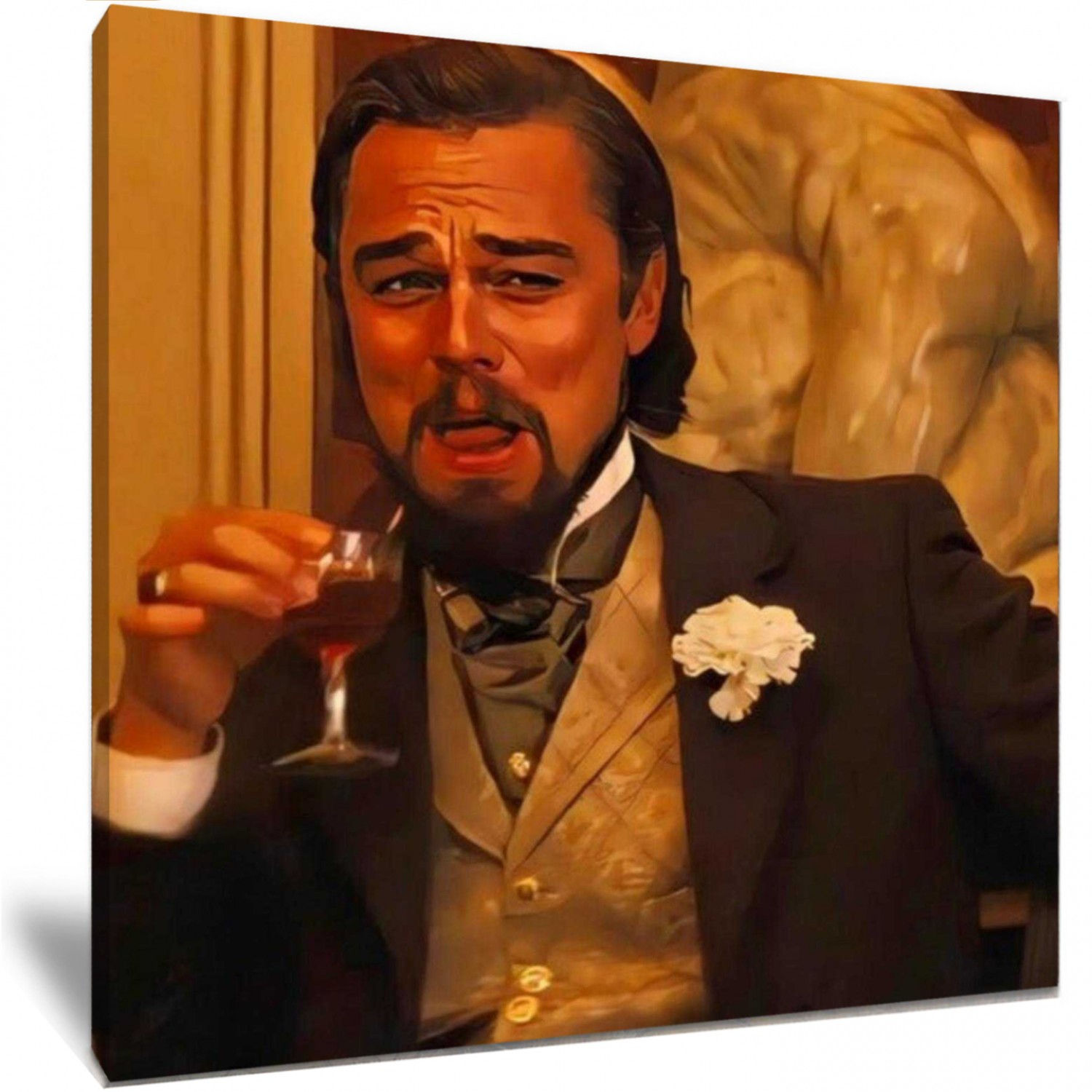 Wallpaper #c2dRB5MBSpphPi3-V8Uk326 Leonardo Dicaprio Django Laughing Meme