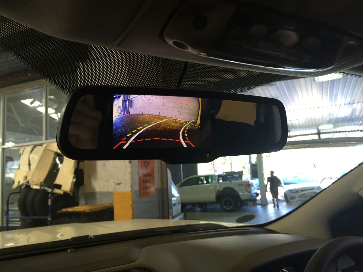 Wallpaper #i2d--5IBSpphPi3-U5QS360 Ranger 2016 Replacement Reverse Mirror Monitor W Moving Guidelines