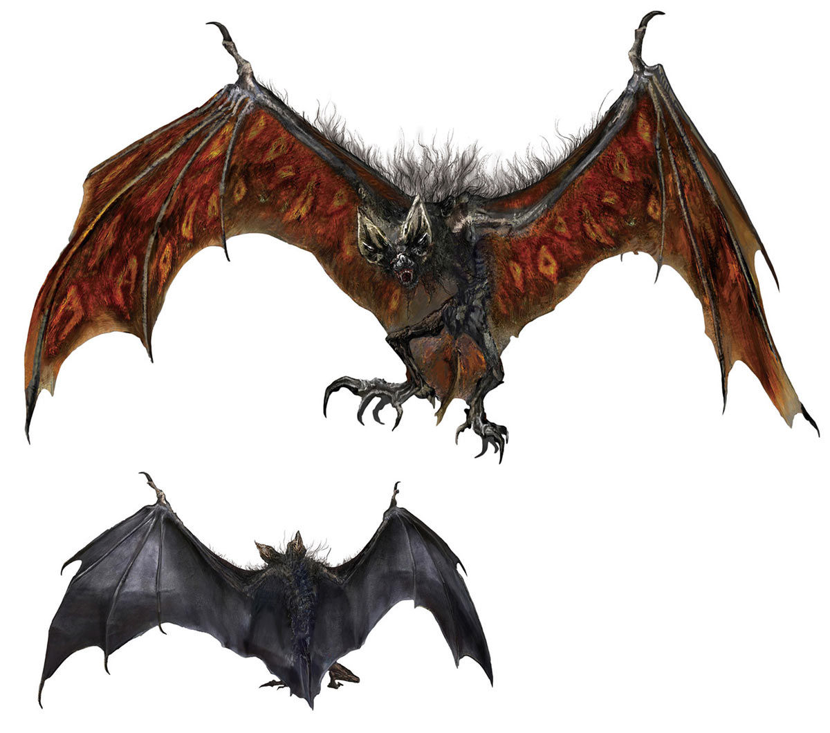 Wallpaper #S2cLE5MBSpphPi3-pP5k52 Artstation Giant Bat Characters Concept Art 52 Off