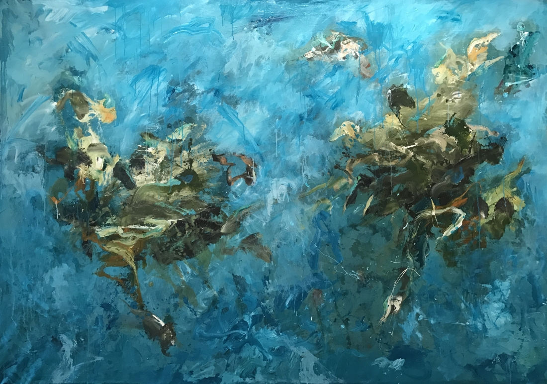 Wallpaper #gGfoDJMBSpphPi3-KuHk72 Ian Rayer Smiths Romantic Abstract Paintings That Fuse the Figurative