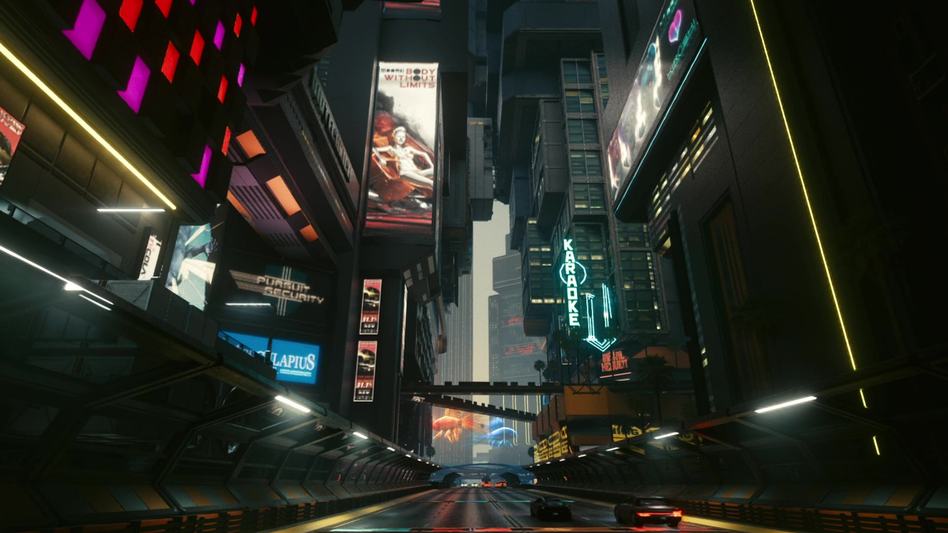 Wallpaper #-n1O8I4Bnwiau_P6SQUx37 Night City Streets Cyberpunk 2077 Live Wallpaper Live Wallpaper