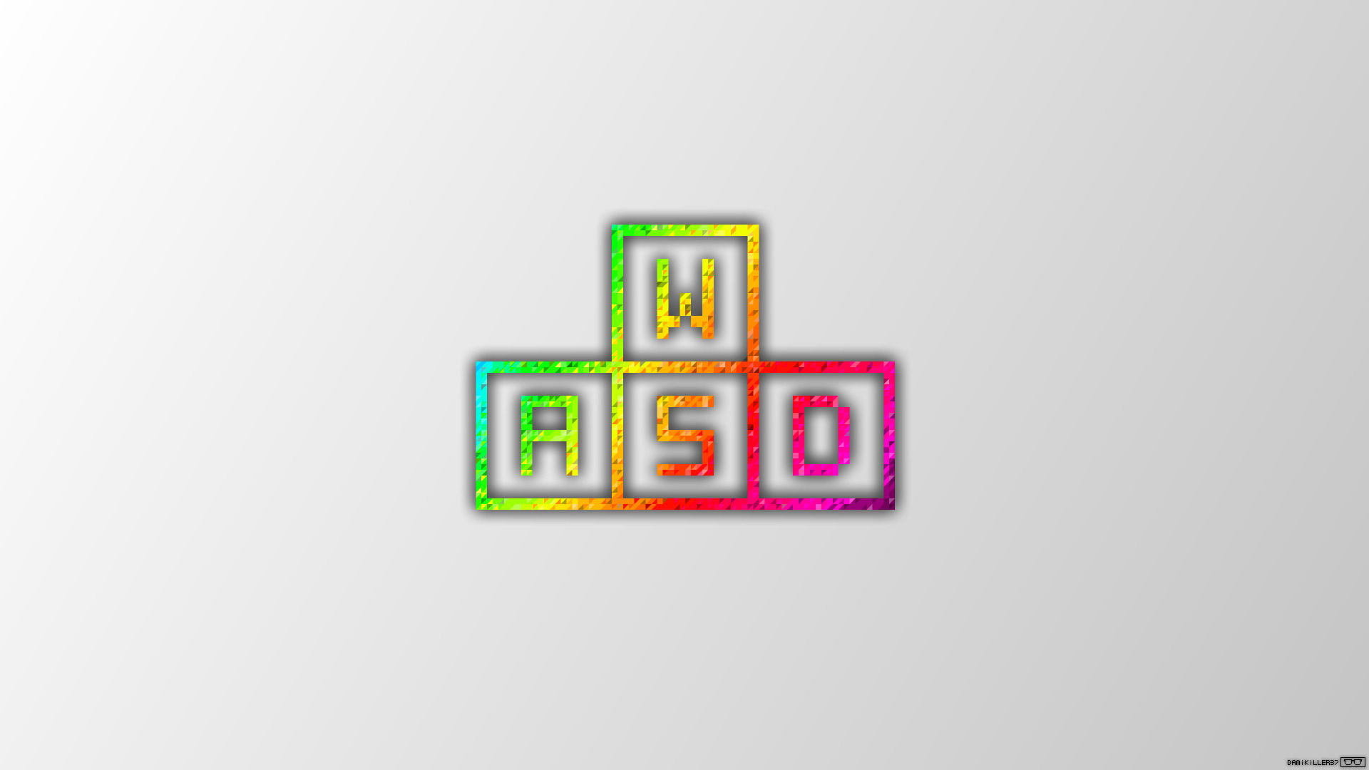 Wallpaper #YVanepcBsd6xcFiEltxK165 Wasd Pixel Art Trixel Minimalism Wallpapers HD Desktop and Mobile