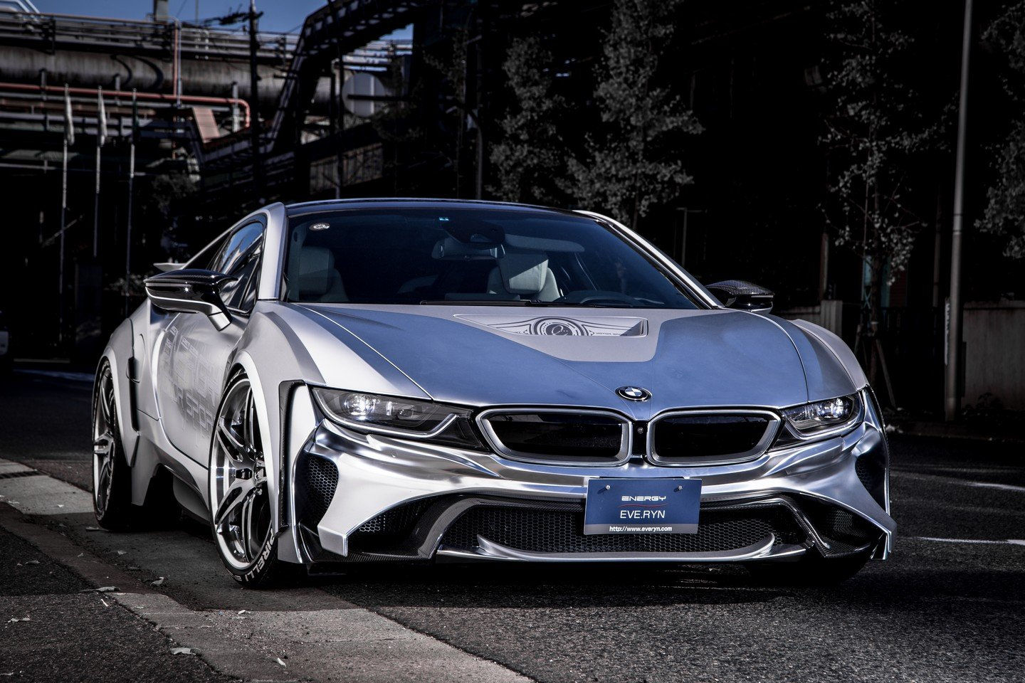 Wallpaper #nnNJf44BFI5NbQksqhdq42 BMW i8 Bodykit Tuner Energy Motor Sport Cars Modified Electric
