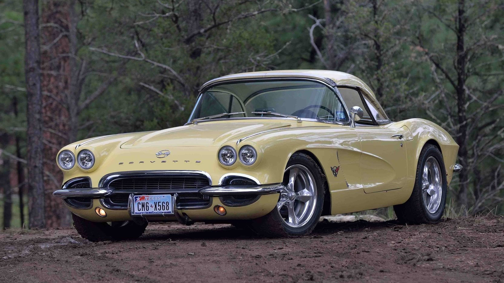 Wallpaper #ZSxtSpMB0E1QgA7wq_Y953 1962 Chevrolet Corvette C1 Convertible Cars Yellow Wallpapers HD