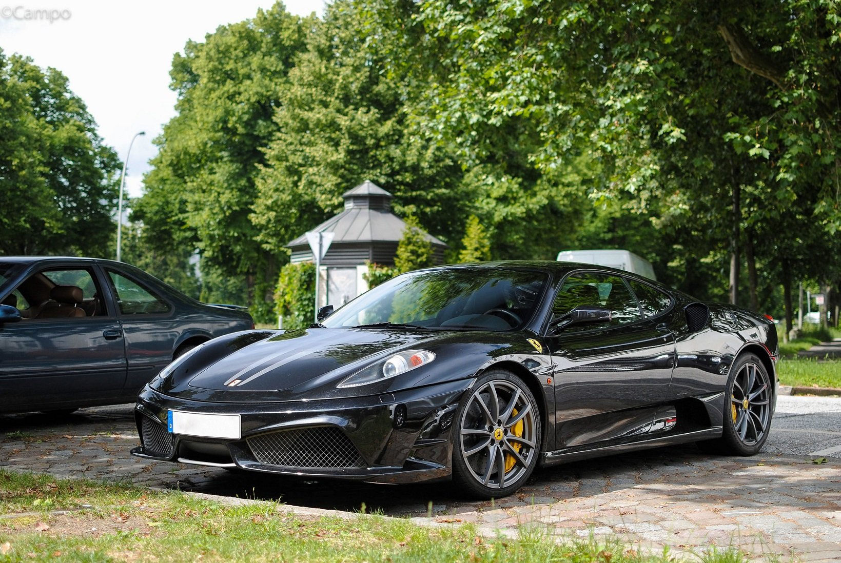 Wallpaper #PUVNlo4B7YBJg1BVH6Dw17 Coupe F430 Ferrari Italia Black Scuderia Supercar Noir
