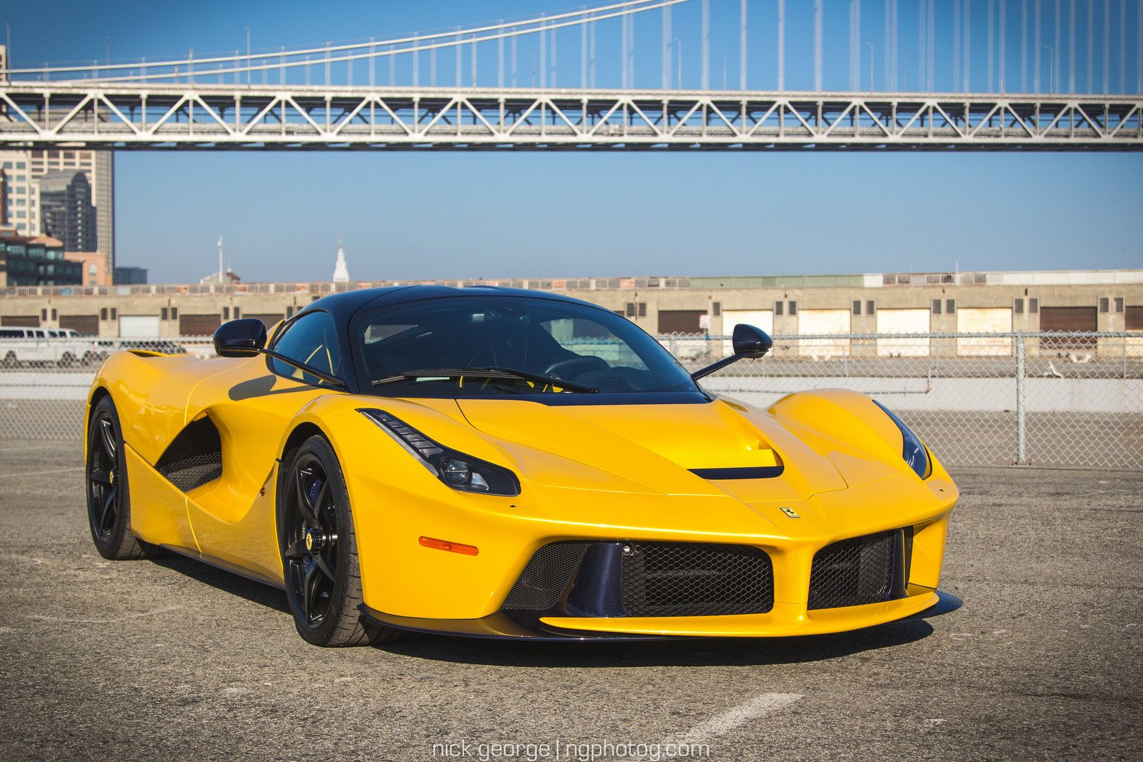 Wallpaper #uUVBl44B7YBJg1BVEqDP17 2014 Ferrari Laferrari Supercar Yellow Jaune Wallpapers HD