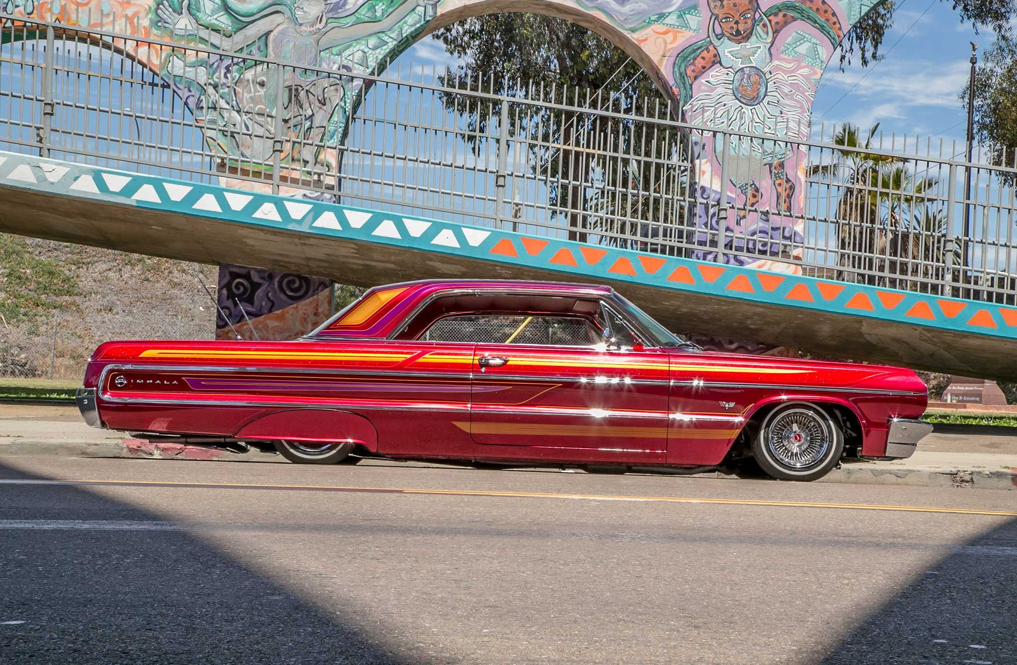 Wallpaper #-mdLEpMBSpphPi3-0_pt383 1964 Chevrolet Impala Custom Tuning Hot Rods Rod Gangsta