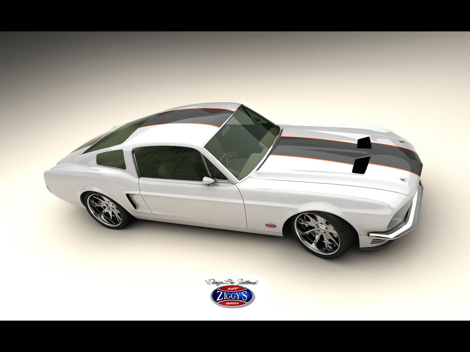 Wallpaper #bhmtB48BtGB6xQ78WFfs41 1968 Ford Mustang Fastback Vizualtech Classic Muscle Hot Rod