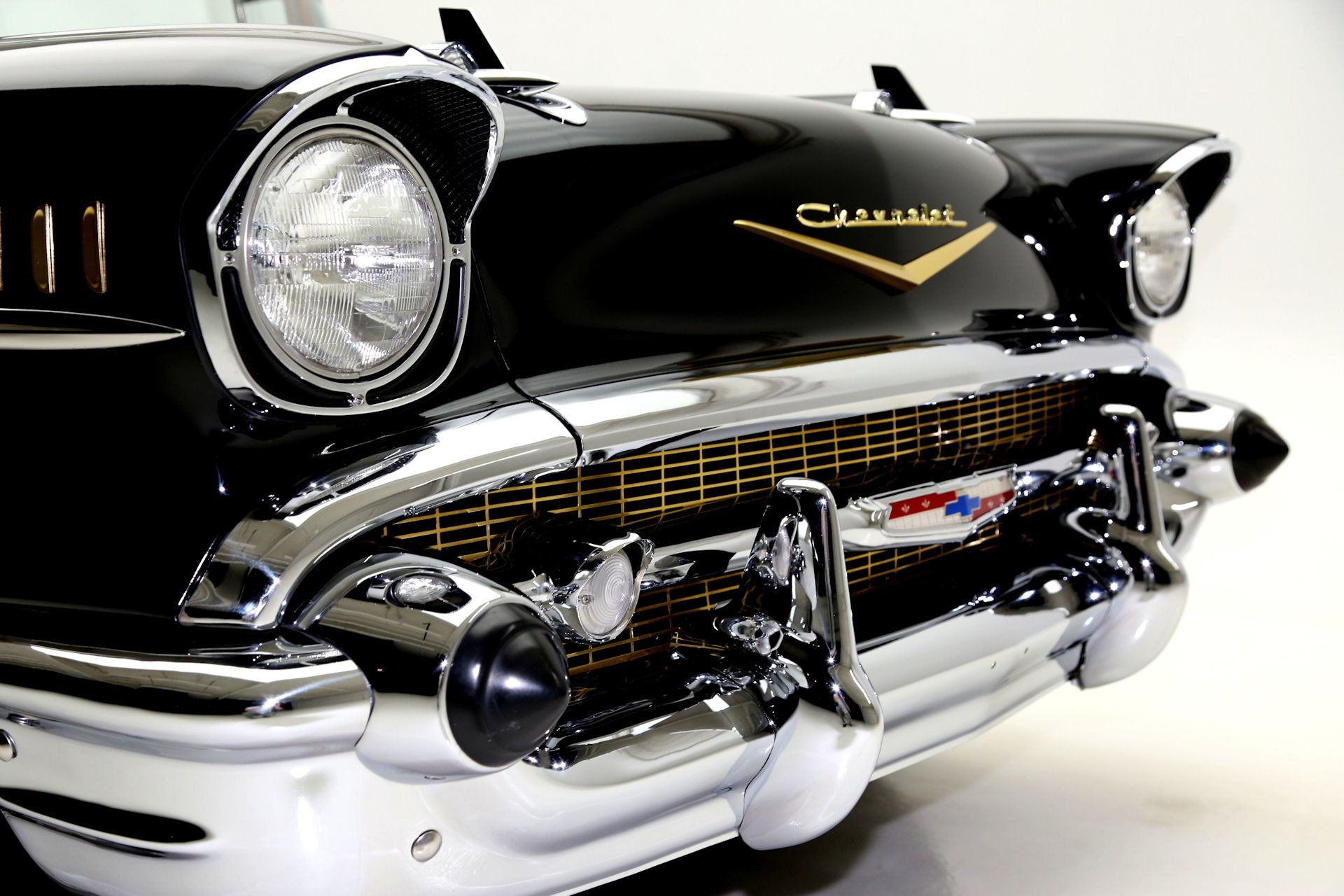 Wallpaper #uHMohI4BFI5NbQksdhwY39 1957 Chevrolet Bel Air Convertible Retro
