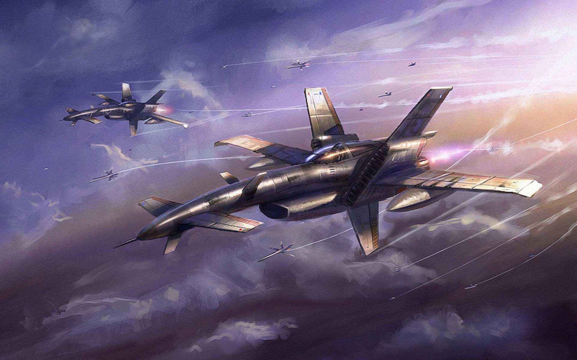 Wallpaper #xP82a5MB3lSXT3zU3-f_140 Sci Fi Art Artwork Spaceship Airplane Aircraft Futuristic