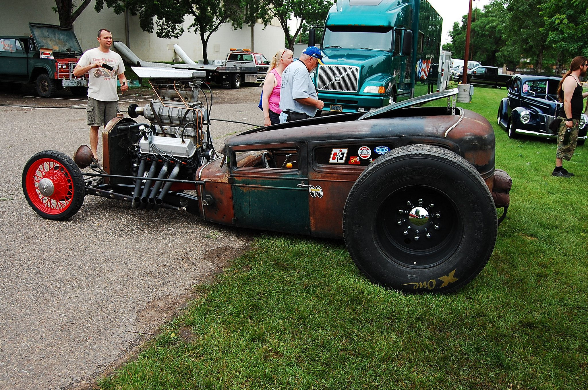 Wallpaper #c7822 1935 Factory Five Racing Hot Rod Pickup Has Plenty of Show and Go Hot