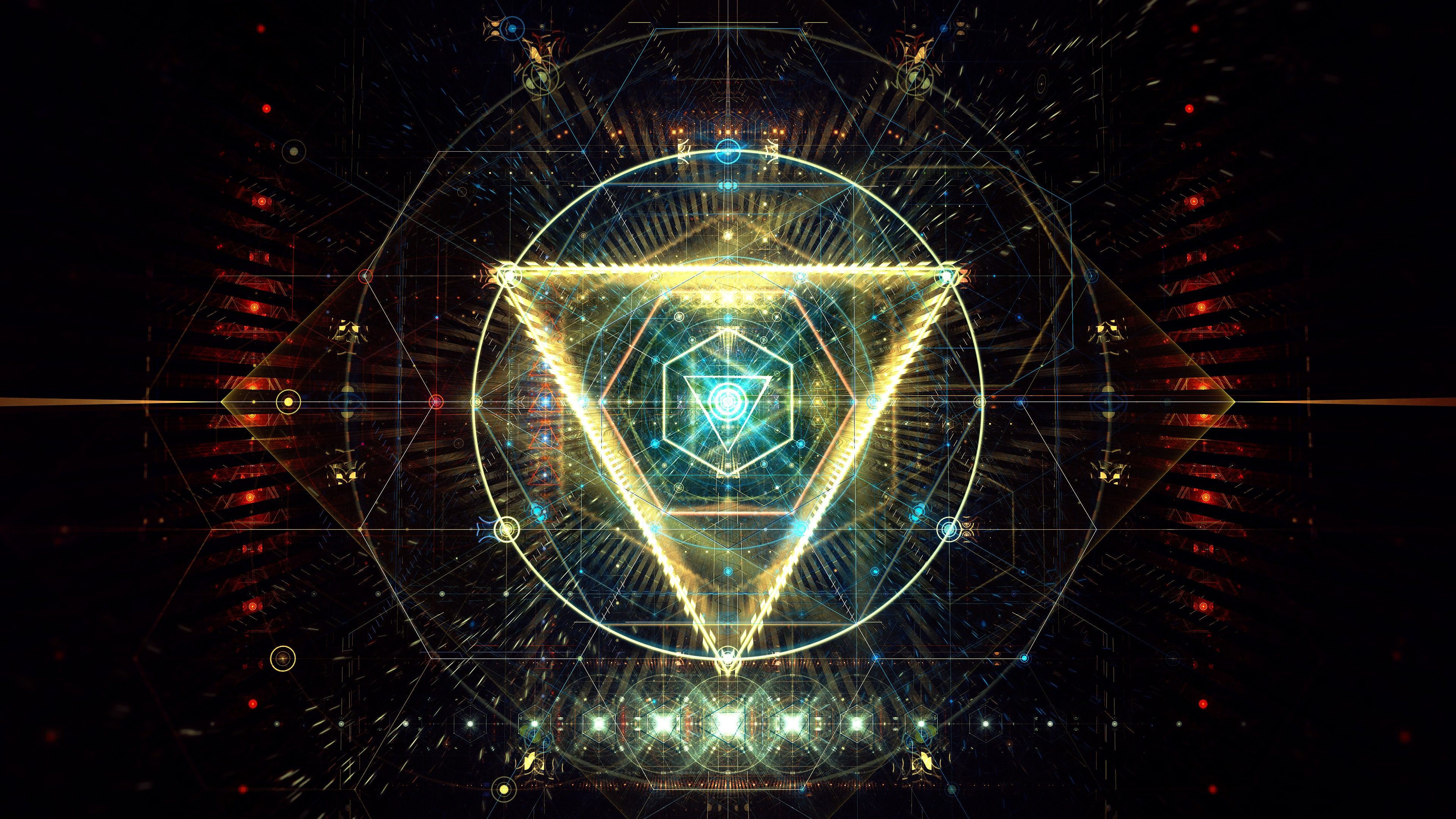 Wallpaper #W2ex7ZIBSpphPi3-OlmC272 Abstract Digital Art Triangle Wallpapers HD Desktop and Mobile