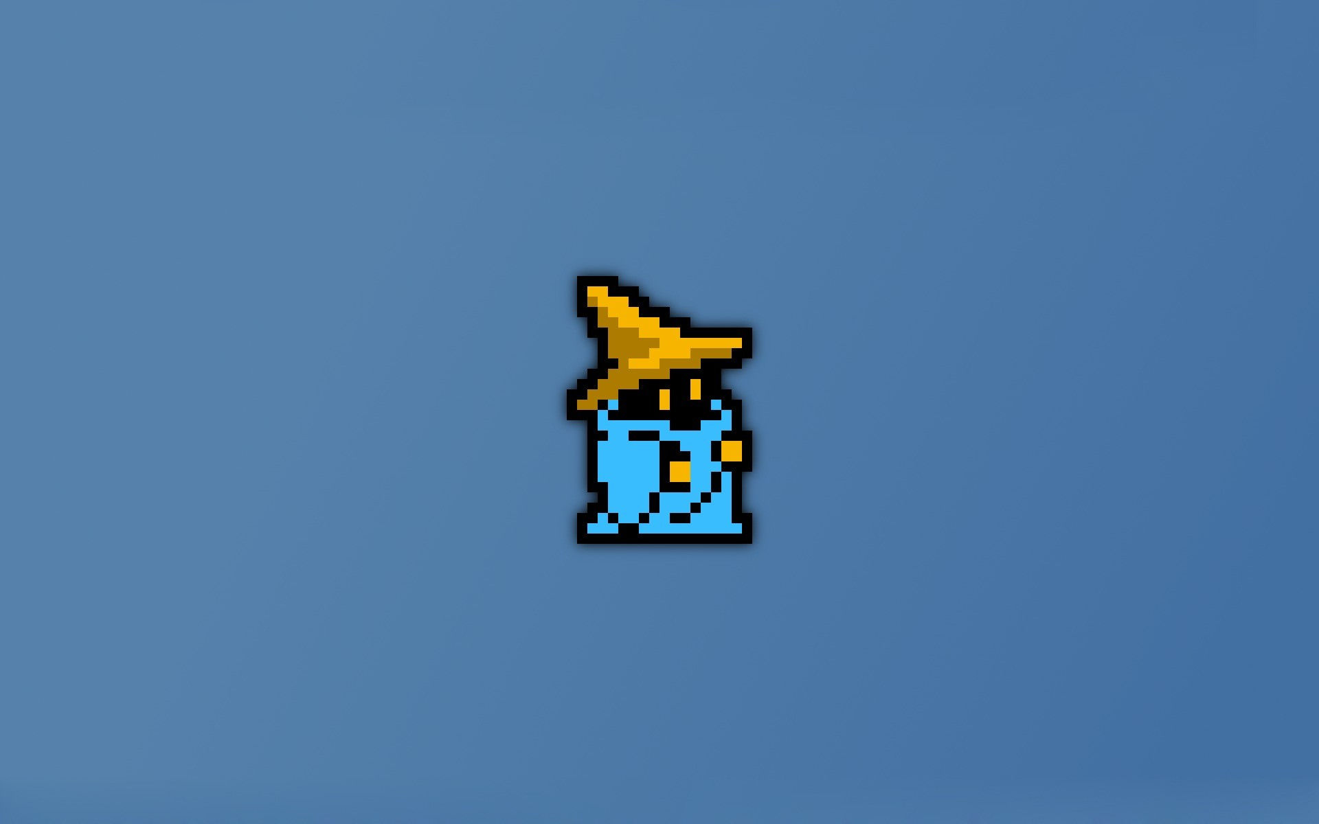 Wallpaper #YVanepcBsd6xcFiEltxK64 Minimalism Pixels Artwork Final Fantasy Black Mage Wallpapers HD