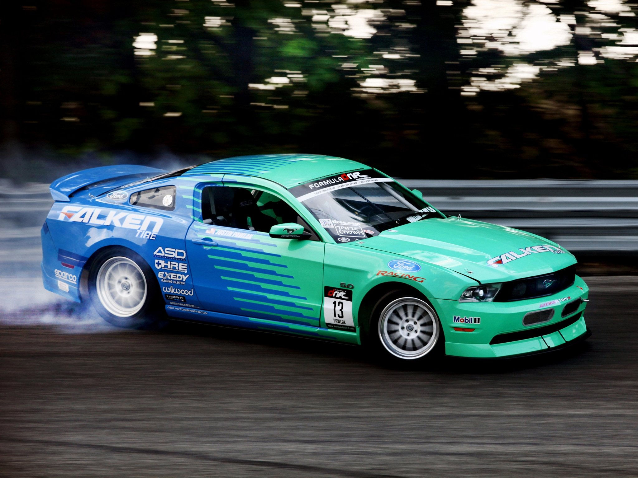 Wallpaper #N3QUvY4B_8f4nGFaS2sO7 2009 11 Ford Mustang G T Formula Drift Muscle Race Racing