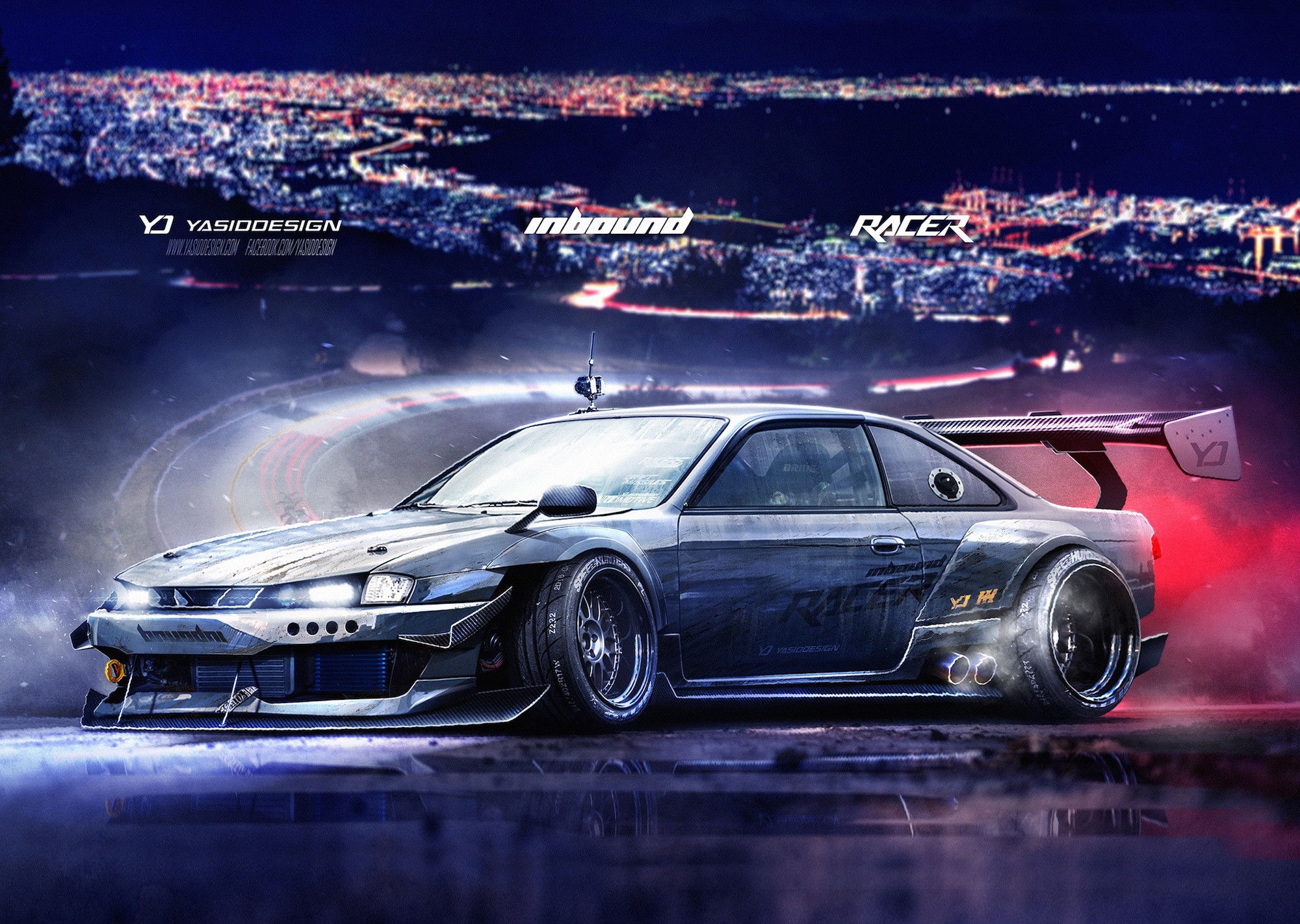 Wallpaper #MM7iJJMB71dOy6JZURK0146 Yasiddesign Render Artwork Car Tuning Nissan Nissan Silvia