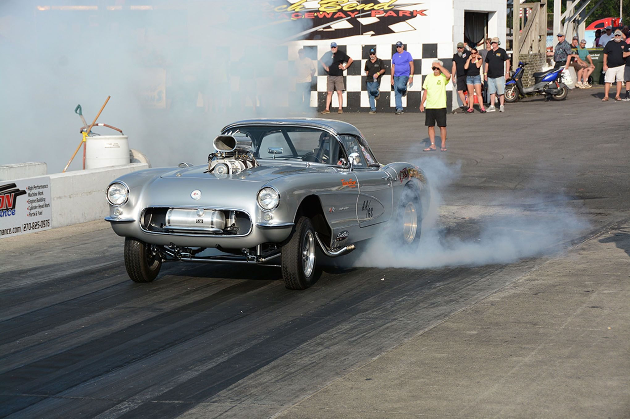 Wallpaper #7WjwFZMBSpphPi3-lwkY136 Corvette Drag Racing Muscle Classic Hot Rod Rods Hotrod Custom