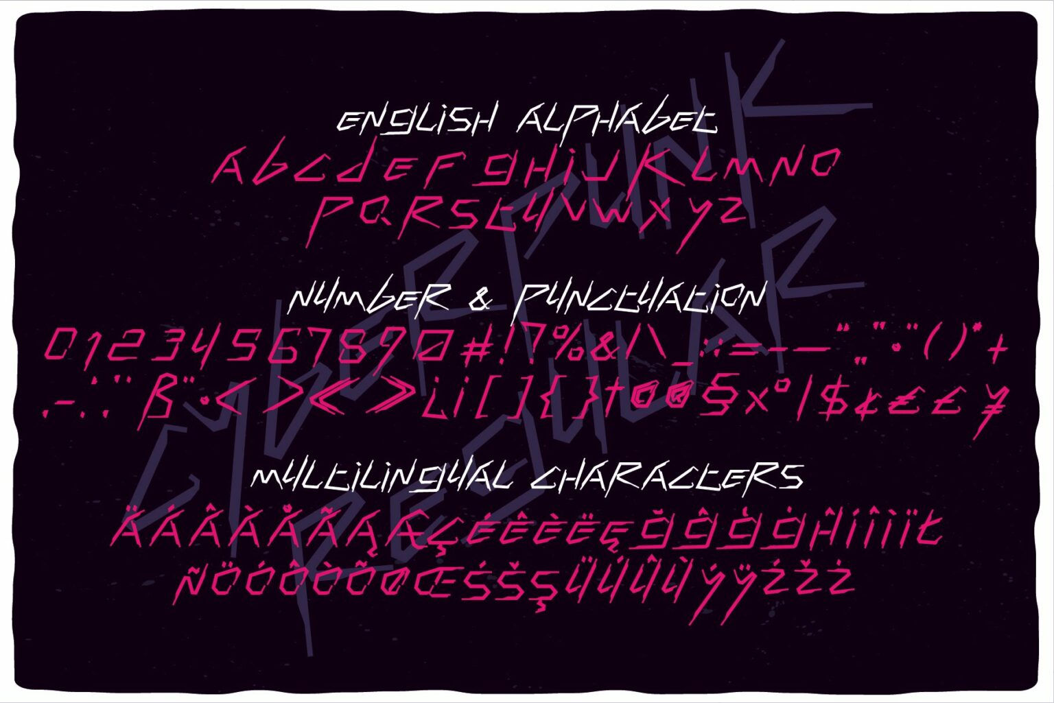 Wallpaper #zkVipY4B7YBJg1BVT6XG11 Cyberpunk Font Duo Masterbundles