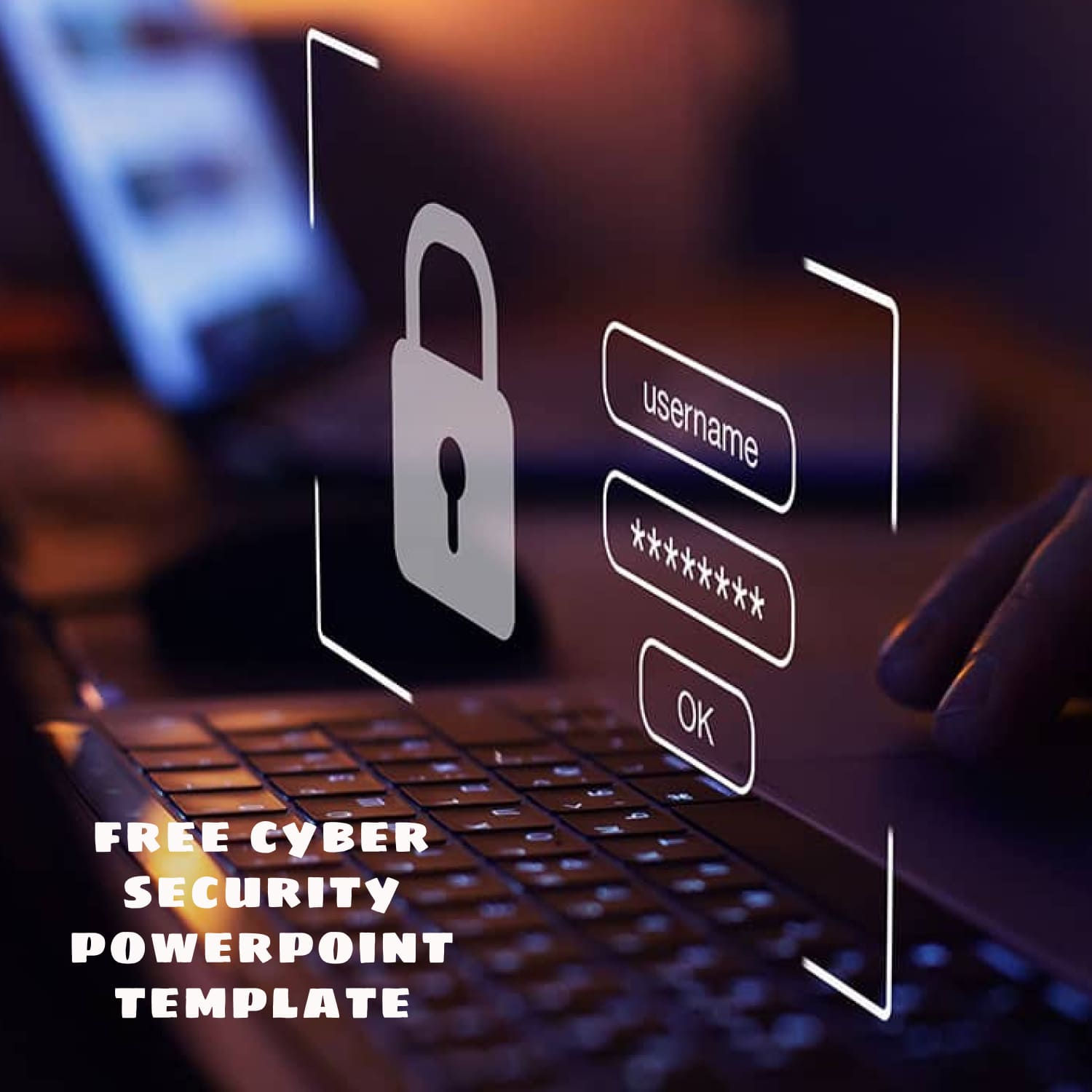 Wallpaper #IhnLHo8BtGB6xQ78Dnoj11 Free Cyber Security Powerpoint Template 5 Slides Masterbundles