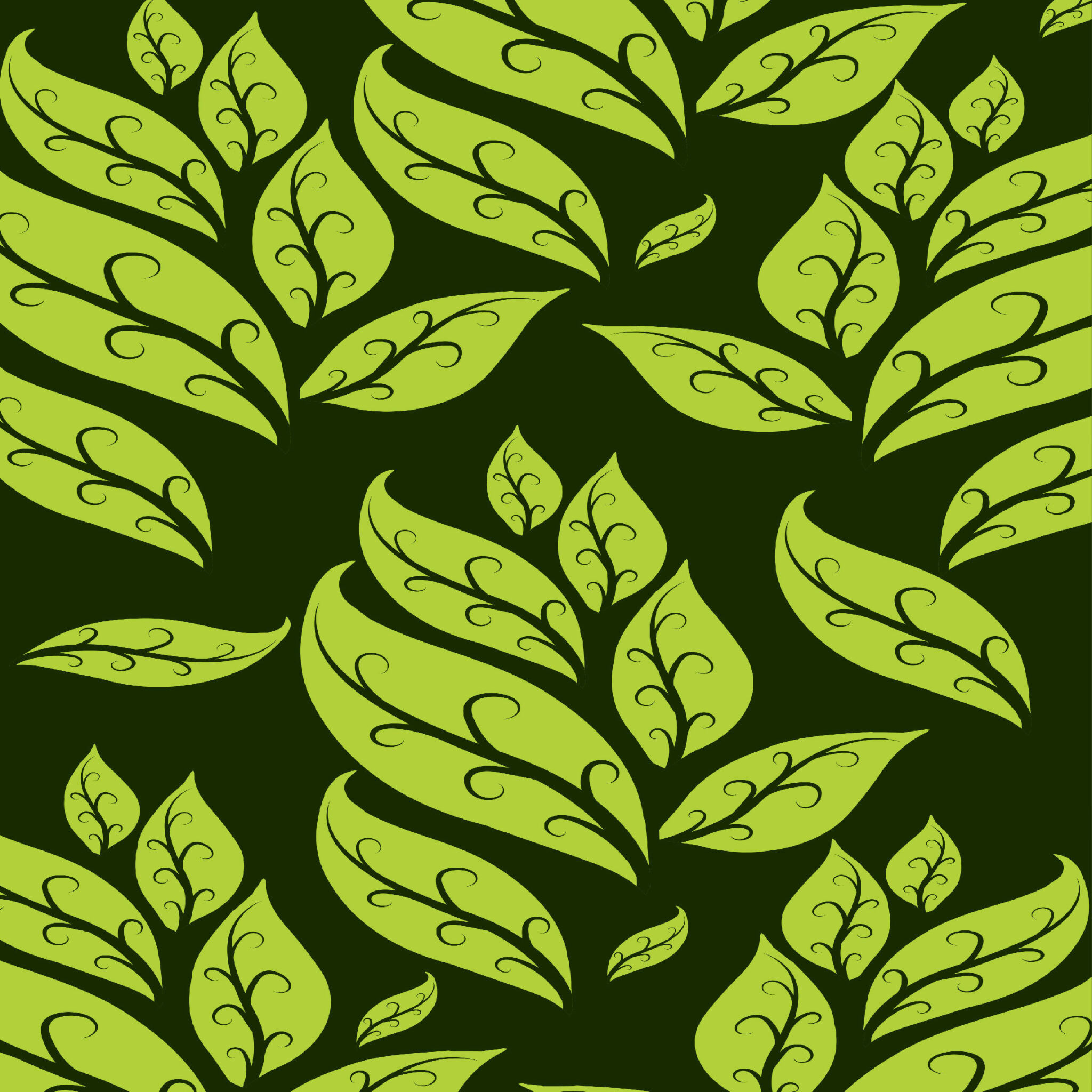 Wallpaper #am19apcBycdYOYFTxHE636 6 Green Leaves Patterns Masterbundles