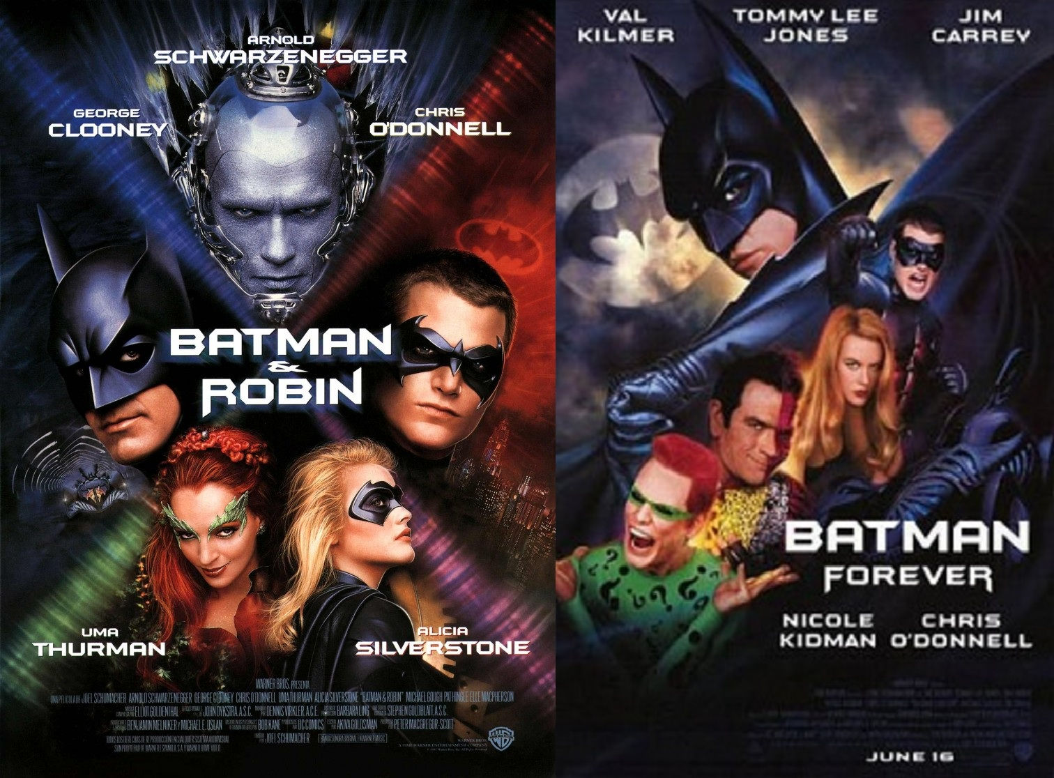 Wallpaper #qBnnH48BtGB6xQ7833ye34 Duelos De Cine Batman Y Robin Batman Forever