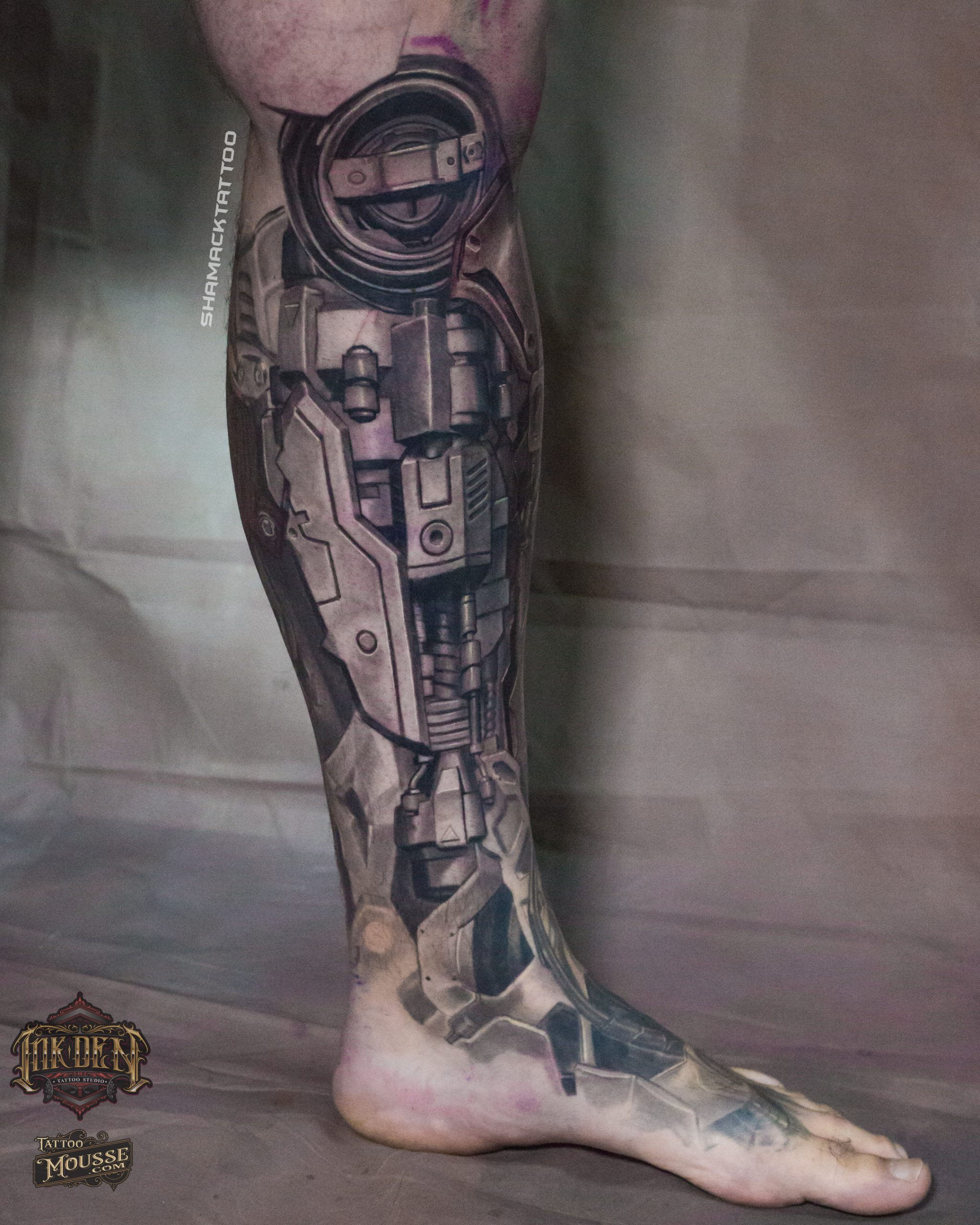 Wallpaper #zv-4a5MB3lSXT3zUsOjO22 Discover 69 Mechanical Leg Tattoo Best Incdgdbentre