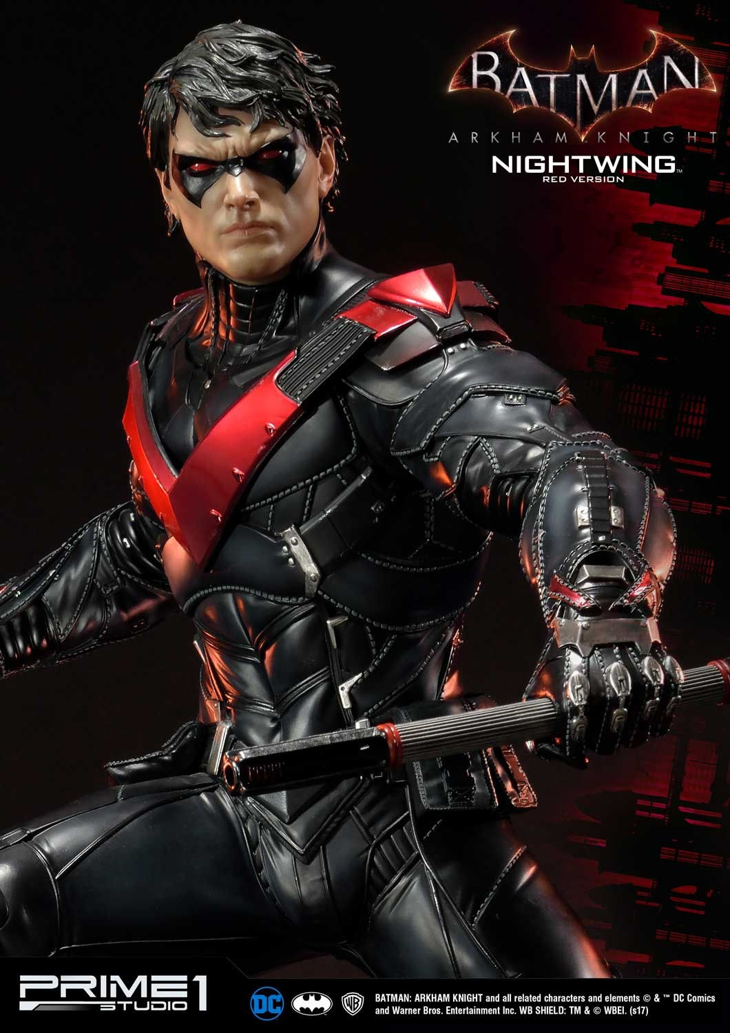 Wallpaper #Jxk8LY8BtGB6xQ78p5Kj4 Prime 1 Studio Nightwing Red Version Batman Arkham Knight