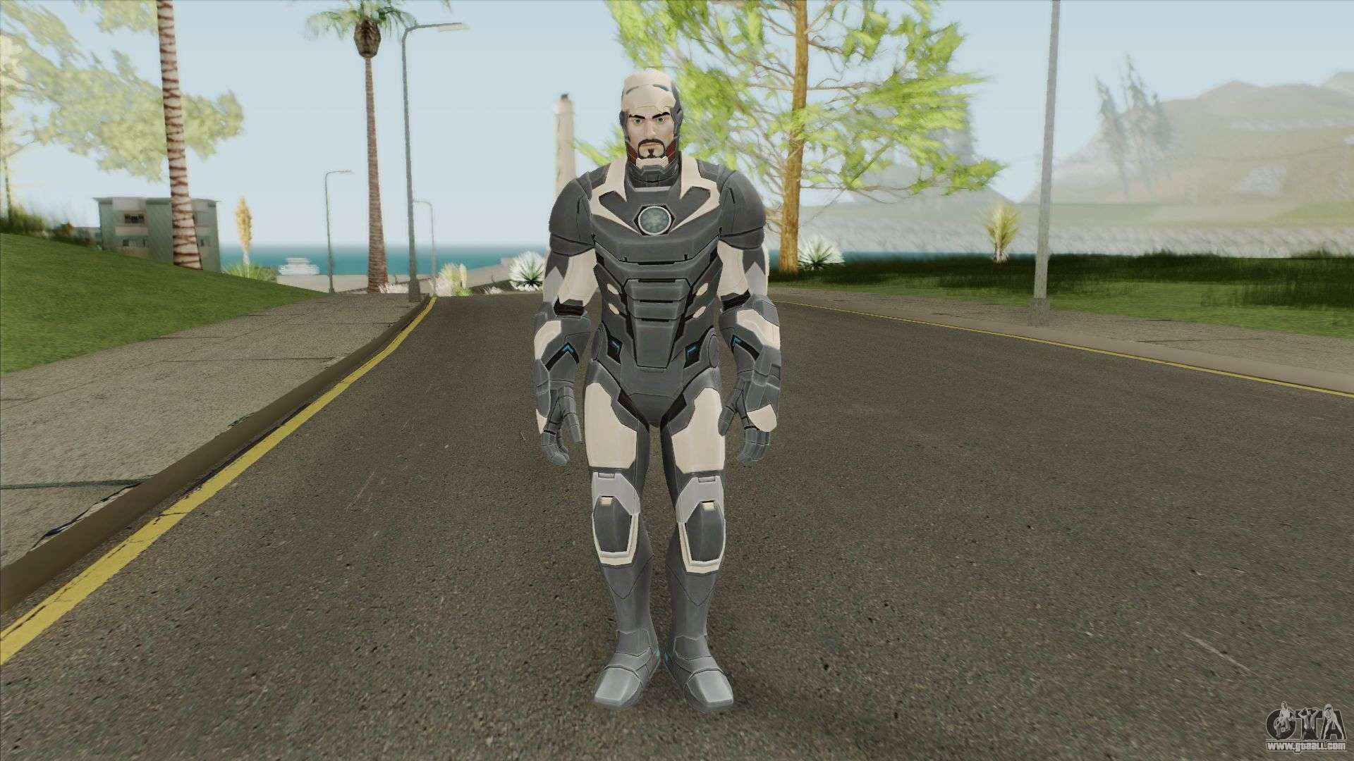Wallpaper #Kmeo5pIBSpphPi3-ljTY75 Iron Man No Mask V2 Marvel Ultimate Alliance 3 for Gta San Andreas