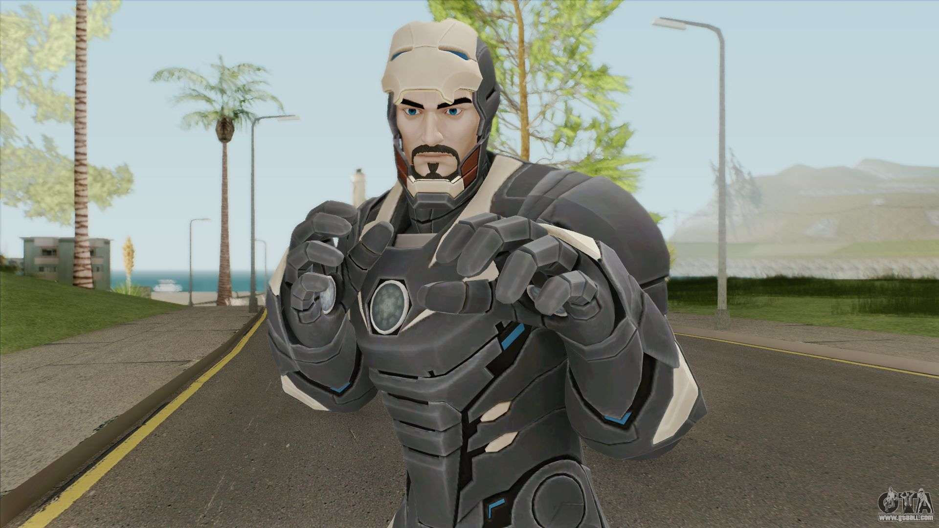 Wallpaper #Kmeo5pIBSpphPi3-ljTY66 Iron Man No Mask V2 Marvel Ultimate Alliance 3 for Gta San Andreas