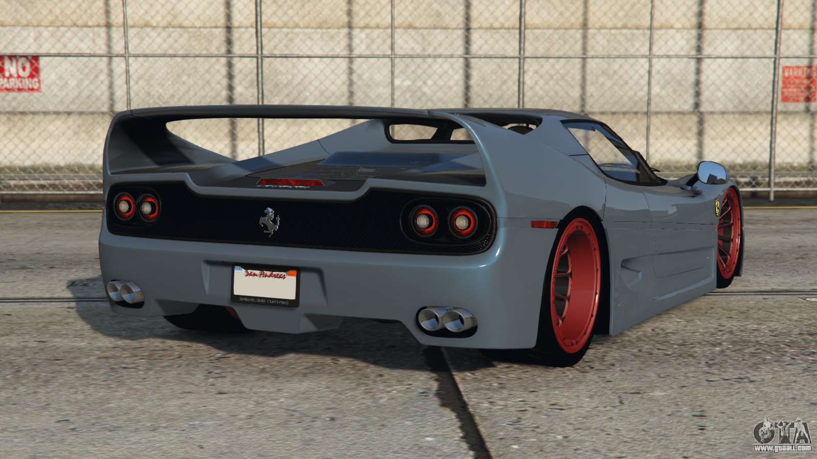 Wallpaper #Tmeb-JIBSpphPi3-tIrp93 Ferrari F50 Steel Teal Add on for Gta 5