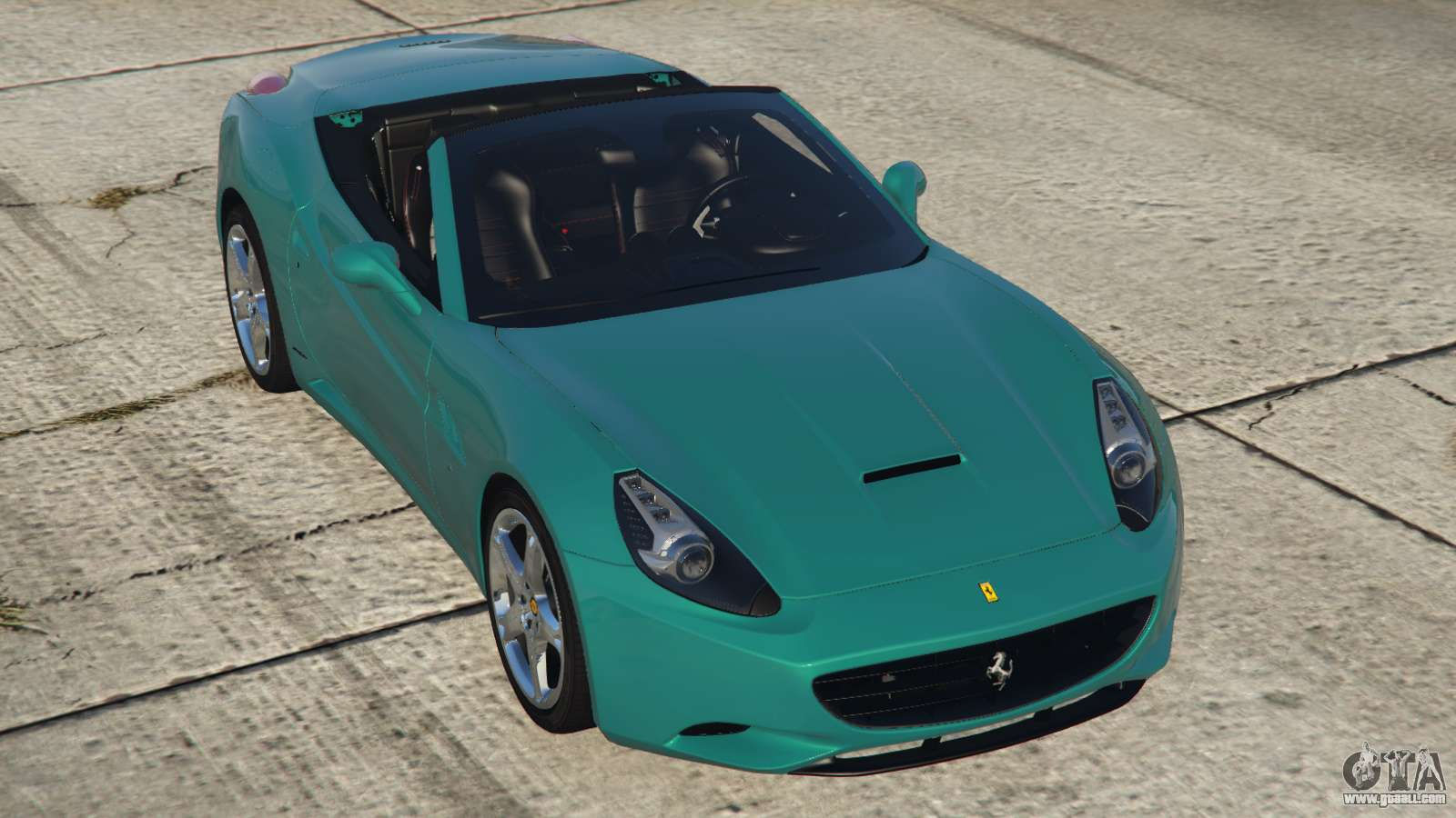 Wallpaper #R4JzQJMB0GiFKesMKMES222 Ferrari California Viridian Green Replace for Gta 5