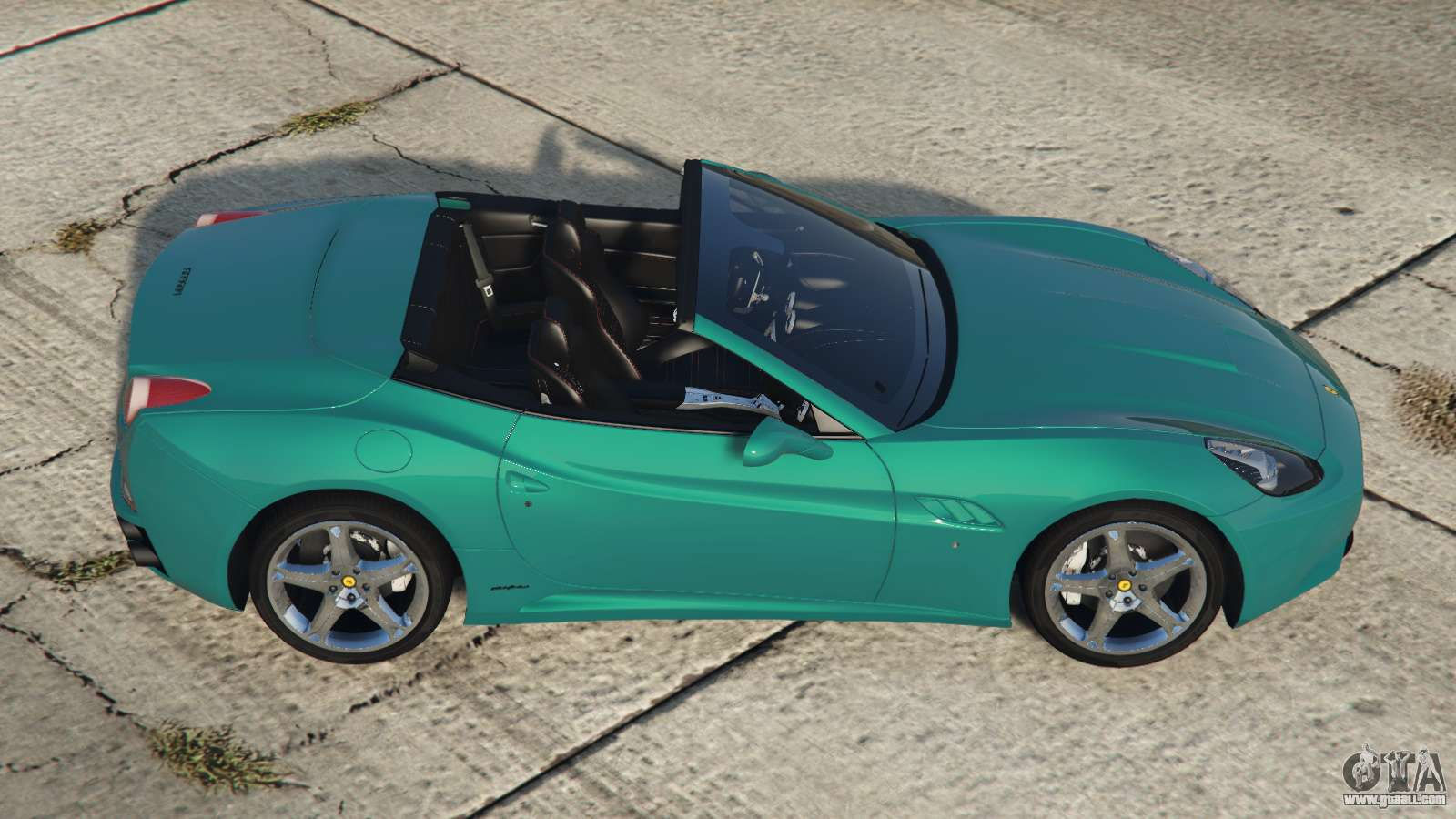 Wallpaper #R4JzQJMB0GiFKesMKMES226 Ferrari California Viridian Green Replace for Gta 5