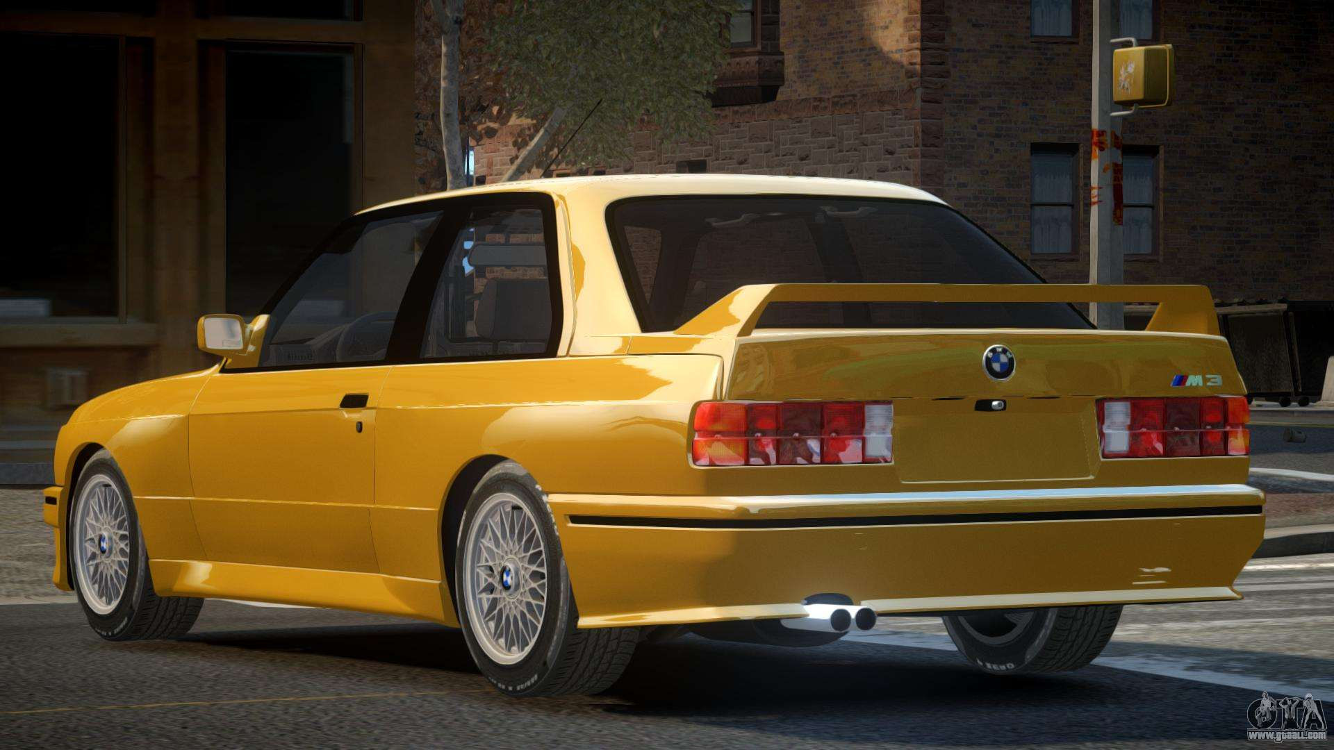 Wallpaper #vLhw25IBJvJKYCmEE_b3187 BMW M3 E30 90s for Gta 4